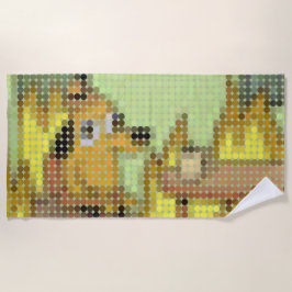 Toalha De Praia Meme Pixeldot