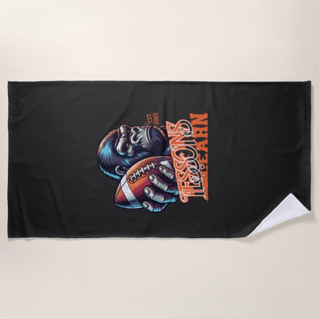 Toalha De Praia Men/Women Champion Gorilla Beach Towel (Frente)