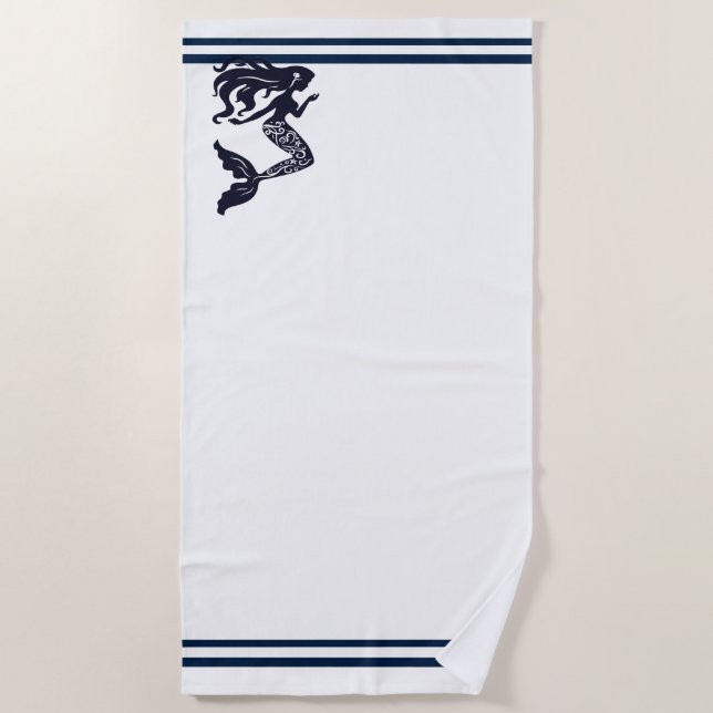 Toalha De Praia Mermaid Beach Towel (Frente)
