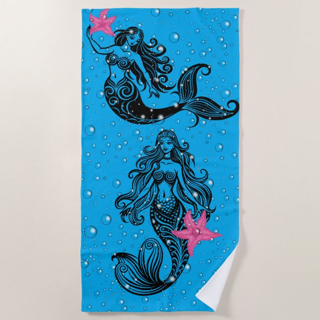 Toalha De Praia Mermaid Beach Towel (Frente)