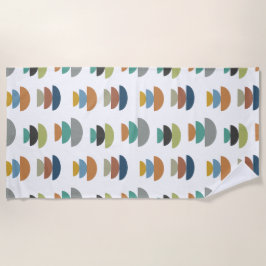 Toalha De Praia Minimalismo moderno do século médio