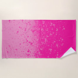 Toalha De Praia Minimalismo Rosa