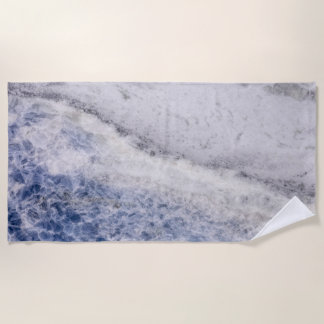 Toalha De Praia Modern Zen Bleu