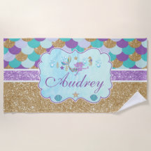 Monograma Personalizado Sereia de Praia