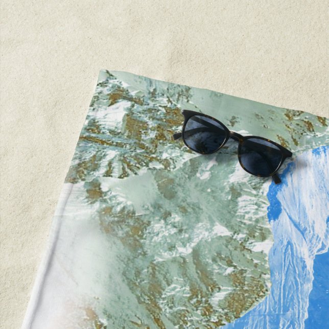 Toalha De Praia Montagem fotográfica 2 (In Situ)