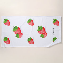 Toalha De Praia Morango