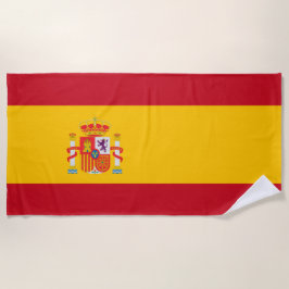 Toalha De Praia Mostre suas cores - Espanha