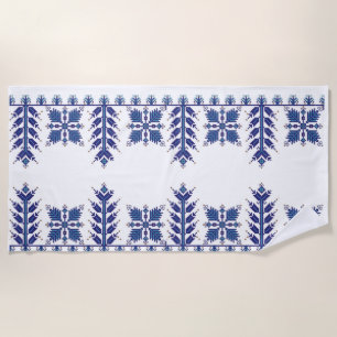 Toalha De Praia Motif tradicional romeno, Motif tradicional romeno