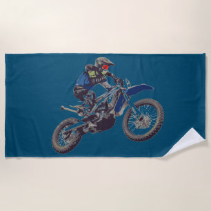 Toalha de praia MOTOCROSS.