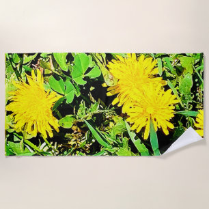 Toalha De Praia Mountain Dandelions Foto De Ottawa Canadá