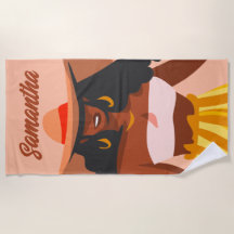 Mulher Negra, Chapéu Grande, Víblias de Férias