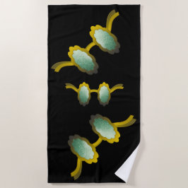 Toalha De Praia My Polarized Glasses are Ready