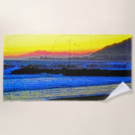 Toalha De Praia Mystic Sunset