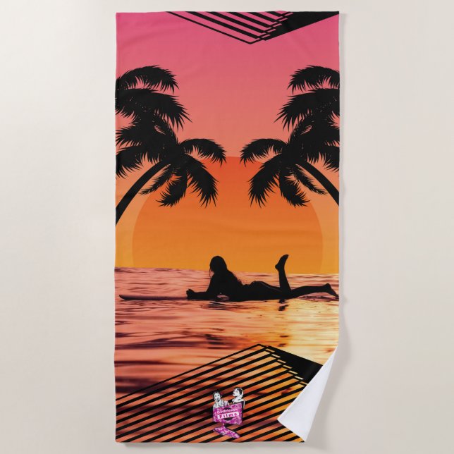 Toalha De Praia Namorada Films Beach Towel (Frente)