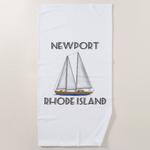 Toalha De Praia Navegação em Newport Rhode Island