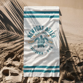 Toalha De Praia Newport Beach California West Coast