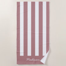 Nome Personalizado com Strike Pink e Branco Dusty 