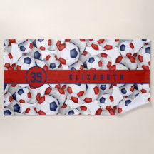 Nome personalizado das bolas de futebol azul verme