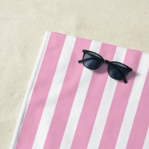Toalha De Praia Nome Personalizado Noiva Faixa Rosa Presente de