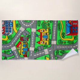 Toalha De Praia Nostalgia dos anos 90, Nostalgia da estrada de car