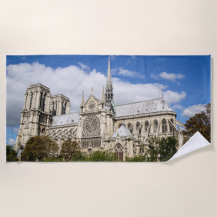 Toalha De Praia Notre Dame Beach Towel