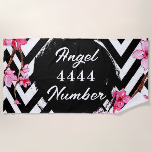 Toalha De Praia Números de anjo "4444"