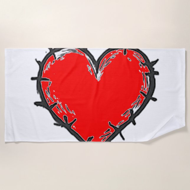 Toalha De Praia O amor é (Frente)
