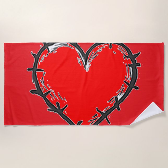 Toalha De Praia O amor é (Frente)