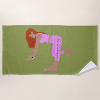 Toalha De Praia O amor próprio não é egoísmo, citação motivacional