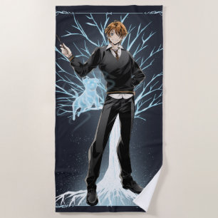 Toalha De Praia O anime Ron Weasley Jack Russell Terrier Patronus
