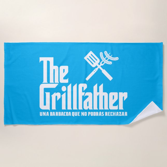 Toalha De Praia O Grilldad (Frente)