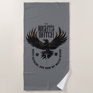 Toalha De Praia O Motto do Relógio da Noite