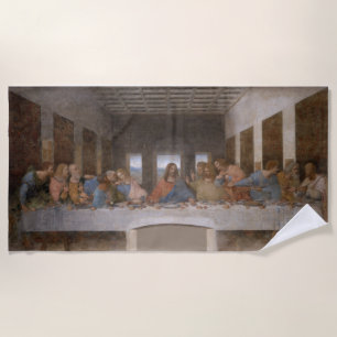 Toalha De Praia O último jantar de Leonardo Da Vinci