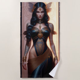 Toalha De Praia obra-prima de uma gótico Beach Towel