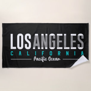 Toalha De Praia Oceano Pacífico de Los Angeles Califórnia