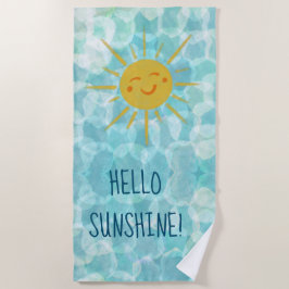 Toalha De Praia Olá Sunshine Beach Towel