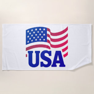 Toalha De Praia Onda de Unidade dos Estados Unidos
