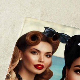 Toalha De Praia Ondas de ouro e Sonhos de Satin - Luxo