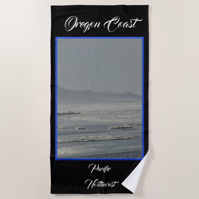 Toalha De Praia Oregon Coast Beach Towel (Frente)