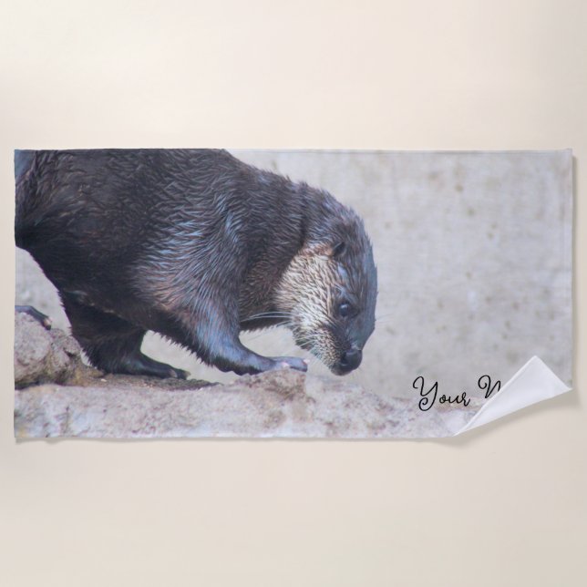 Toalha De Praia Otterly Sleek (Frente)