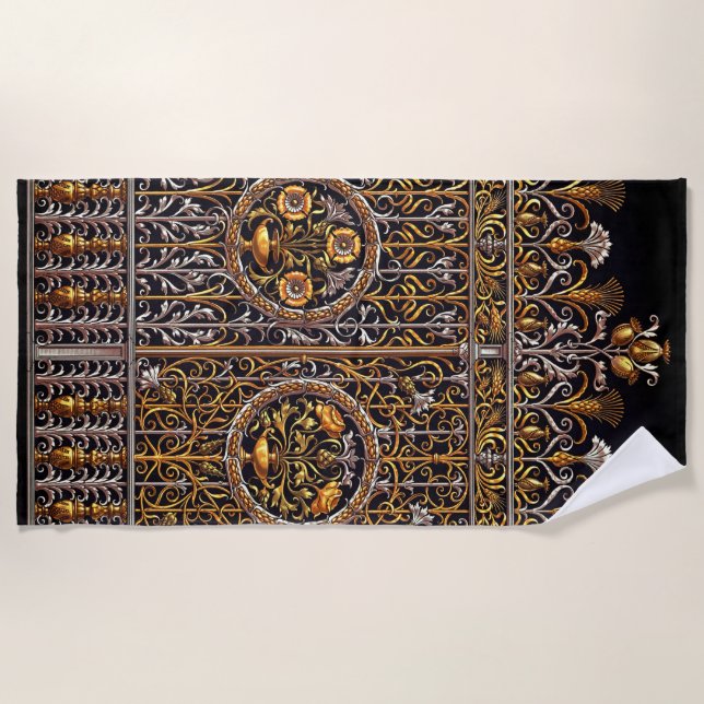 Toalha De Praia Ouro Doorway Beach Towel (Frente)