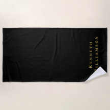 Ouro Preto Nome Personalizado Minimalista Elegante