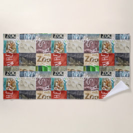 Toalha De Praia Outsider Artist 