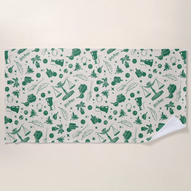 Toalha De Praia Padrão do Clube Classe HOGWARTS™ (Frente)