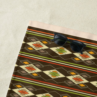 Toalha De Praia Padrão Etíope Tebeb