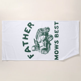 Toalha De Praia Pai corta melhor