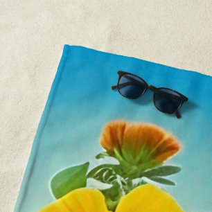 Toalha De Praia Painéis coloridos - AI ART