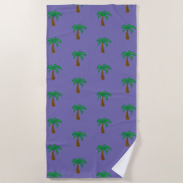 Toalha De Praia Palm Tree - Beach Towel