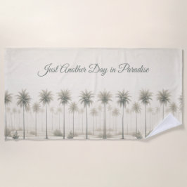 Toalha De Praia Palmas em Miami