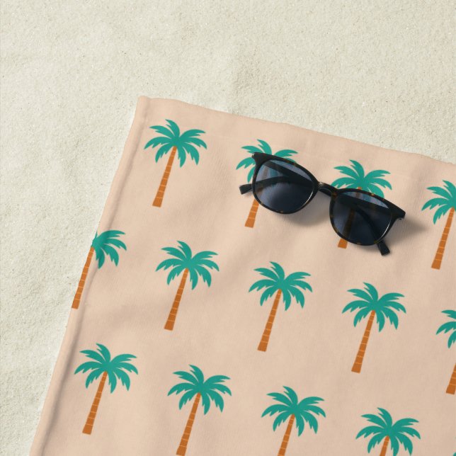 Toalha De Praia Palmeiras (In Situ)
